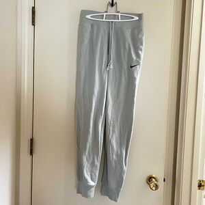 Nike Phoenix Fleece Joggers in Light Blue size Small